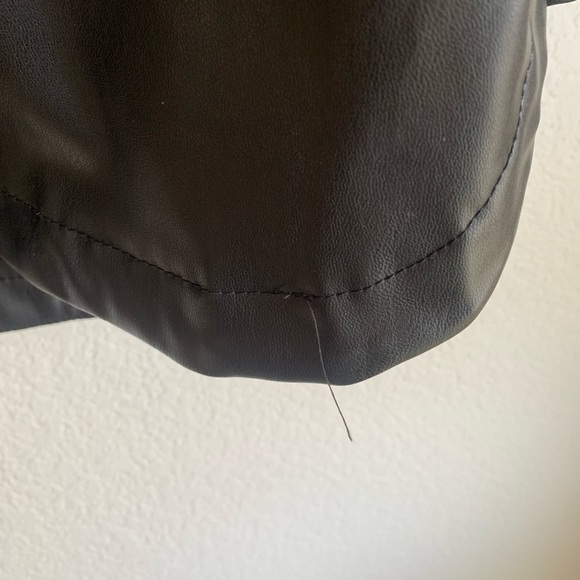 Zara Faux Leather Jacket - Picture 3 of 6